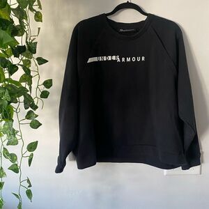 Under Armour black crew sport casual sweater